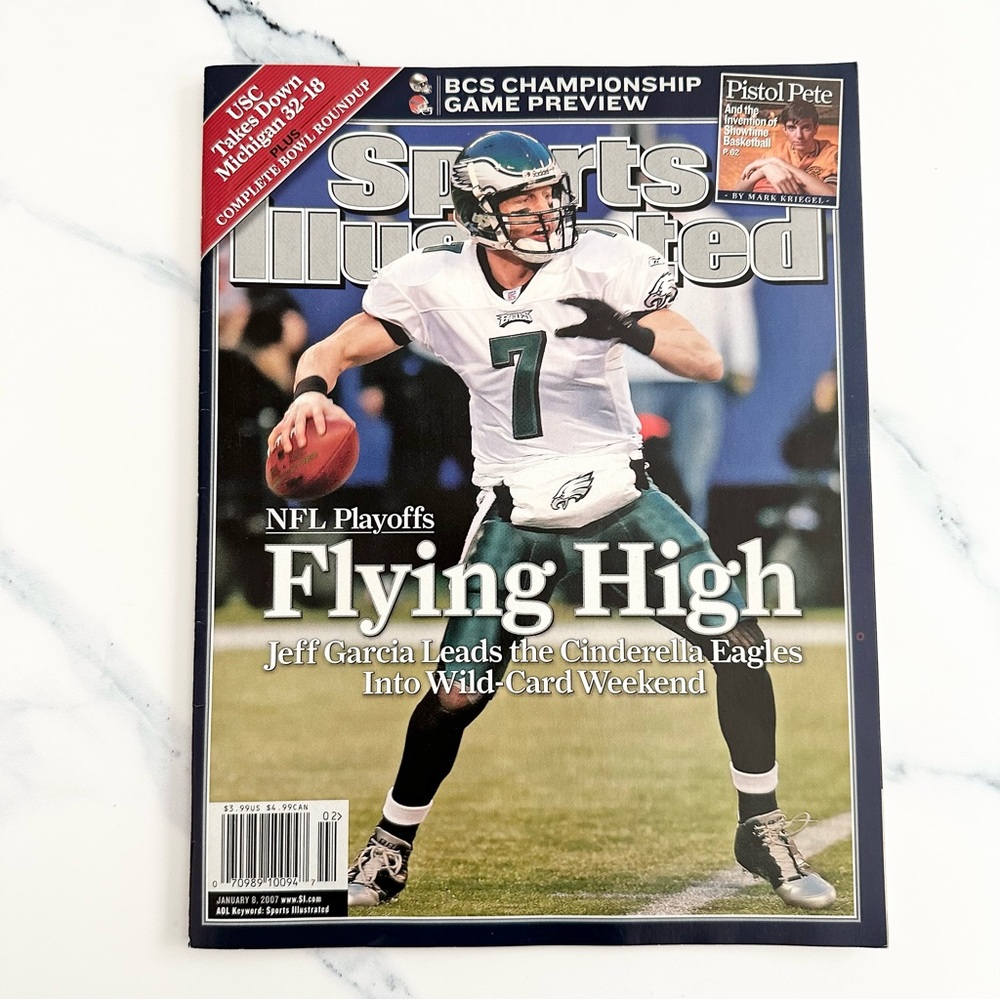 Philadelphia Eagles NFL Playoffs Sports Illustrated January 8, 2007 Jeff Garcia